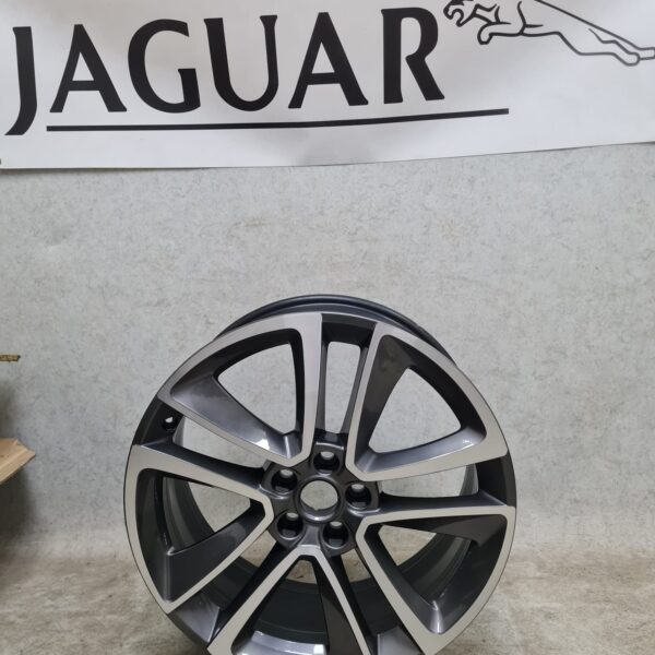 1x Single Refurbished Genuine Jaguar F-Type  (front) alloy wheel 19″ GX53 1007 DA (Ref-JGS015)