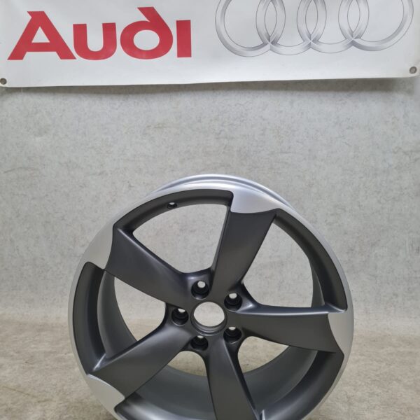 1x Single Refurbished Audi A4 B8 Genuine Rotor alloy wheel 19″ 8K0 601 025 AR (Ref-AUS039)