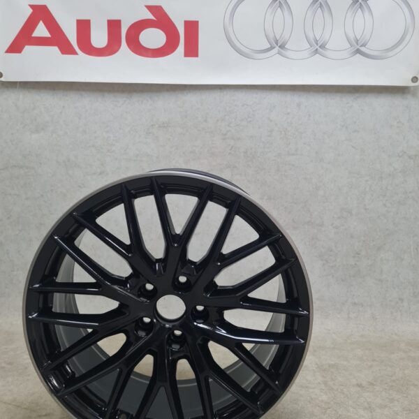 1x Single Refurbished Genuine Audi Q2, SQ2 Black Edition+ alloy wheel 19″ 81A601025AB (Ref-AUS042)