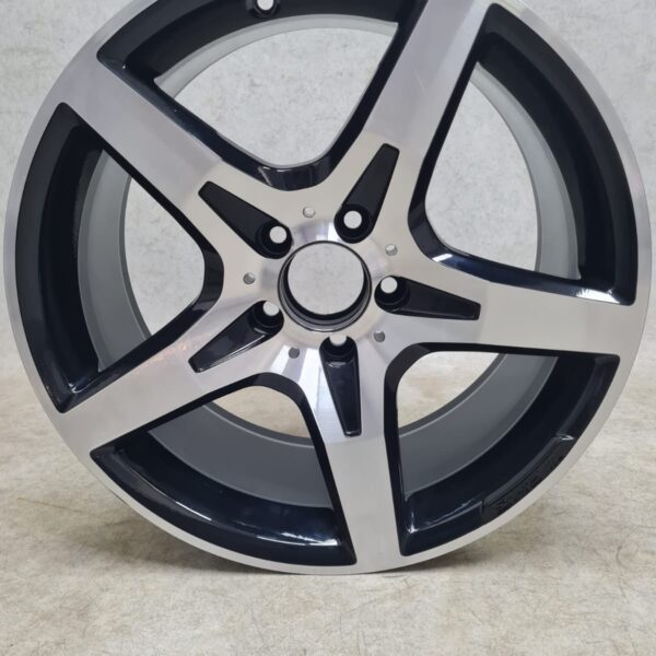 1x Single Refurbished Mercedes SLK Class W172 Genuine AMG alloy wheel 18″ A1724012702 (Ref-MBS041)